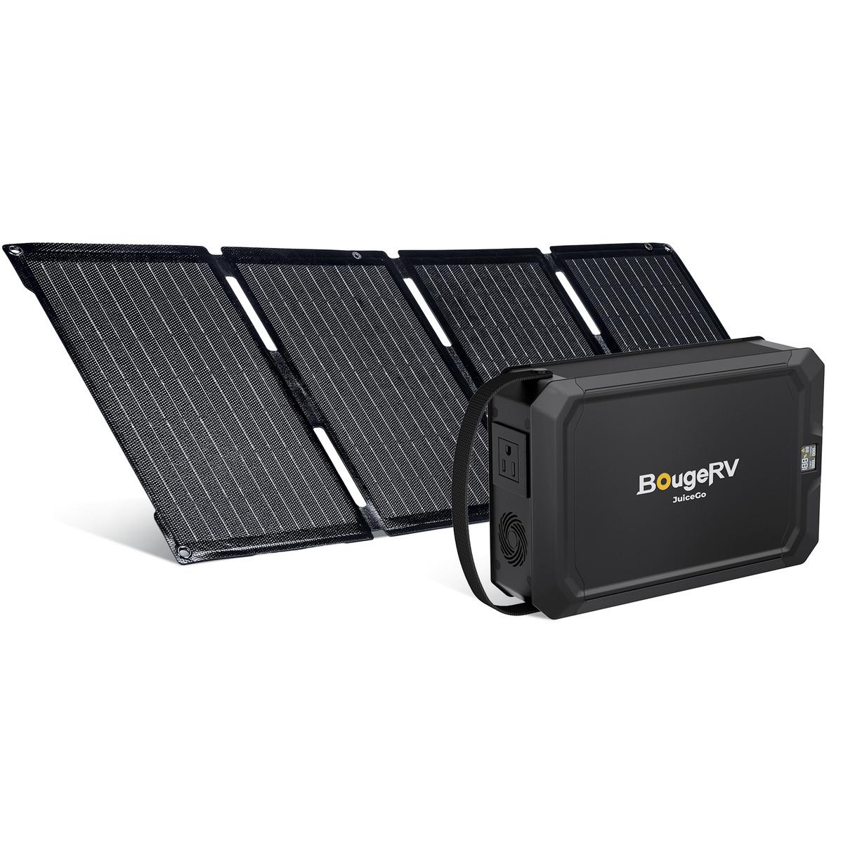 Juice GO ポータブル電源240Wh & 50Wソーラーパネル - アリススタイル